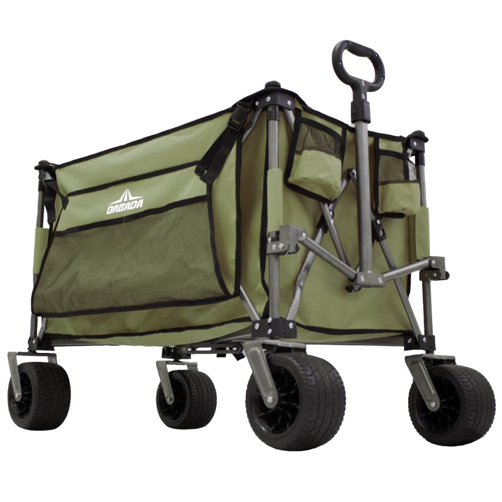 Amazon.co.jp: DABADA ダバダ キャリーワゴン アウトドアワゴン 耐荷重