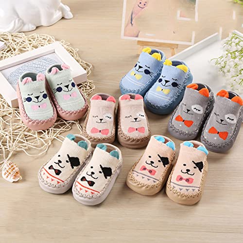Toddler Cute Cartoon Socks Shoes Boys Girls First Walking Shoes Floor Socks Non Slip Baby Step Shoes Baby Shoes2