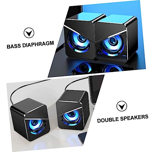 Altavoces de escritorio USB Mikikit para notebook con sonido surround 7