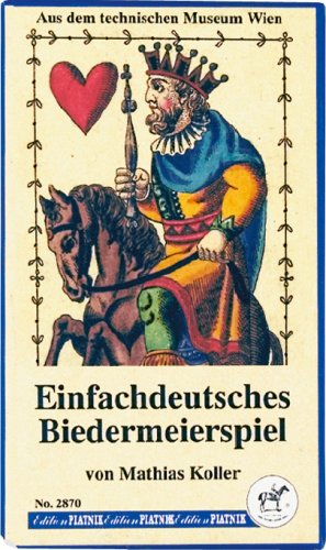 Preisvergleich Produktbild Piatnik 2870 - Einfachdeutsches Biedermeierspiel