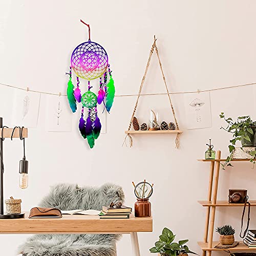 Woohome Dream Catcher Resin Moulds, Big Dream Catcher Resin Casting Mould with Jump Rings - Image 3