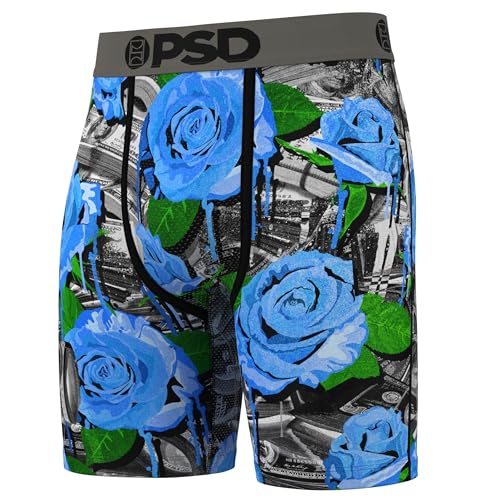 PSD Men's Blooming Rose 3-Pack Boxer Brief, Multi, S2