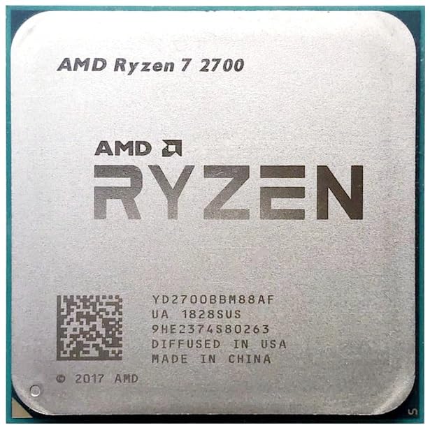 Amazon.co.jp: AMD Ryzen 7 2700 3.2GHz AM4 16MB Cache CPU Desktop
