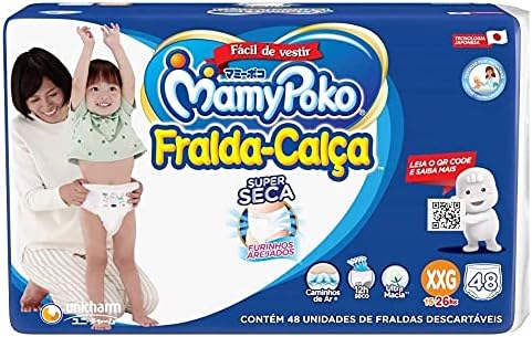 MamyPoko Fralda-Calça Premium Seca Xxg 44 Unidades