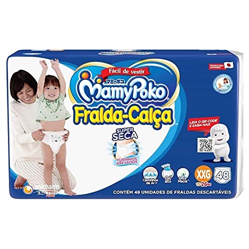 MamyPoko Fralda-Calça Premium Seca Xxg 44 Unidades MamyPoko Fralda-Calça Premium Seca Xxg 44 Unidades