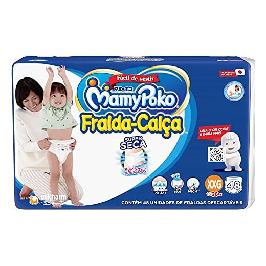MamyPoko Fralda-Calça Premium Seca Xxg 44 Unidades