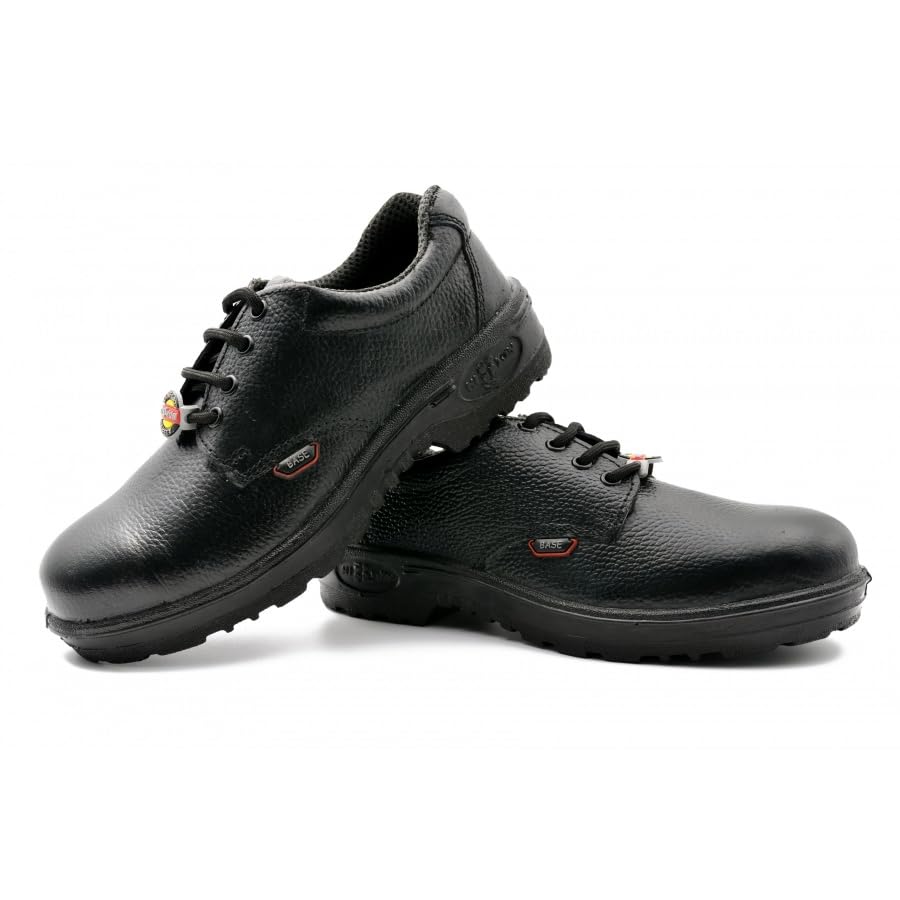 Hillson Base Steel Toe ISI and CE Certified Protective Safety Footwear with 200J Toe Cap (Steel Toe, 6) Black (B0D455GQ7K) Amazon Price History, Amazon Price Tracker