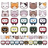 MOKIDO 40 Stück Reflektierende Aufkleber, wasserdichte Reflektoren Aufkleber, Hohe Sichtbarkeit Reflektor Aufkleber, Reflektor Sticker für Fahrrad, Helm, Schulranzen, Kinderwagen