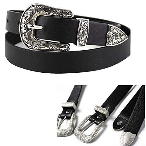 Kunstlamper-riem, 108 cm vintage gesp design riem voor broeken jeans kleding accessoires - Afbeelding 4