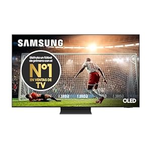 Samsung TV OLED 4K 2024 65S95D Smart TV de 65″ con Colores Brillantes sin Reflejos, más Altavoces Que Nunca con Dolby Atmos y Q-Symphony, el Mejor Smart TV y un único Cable con Slim One Connect