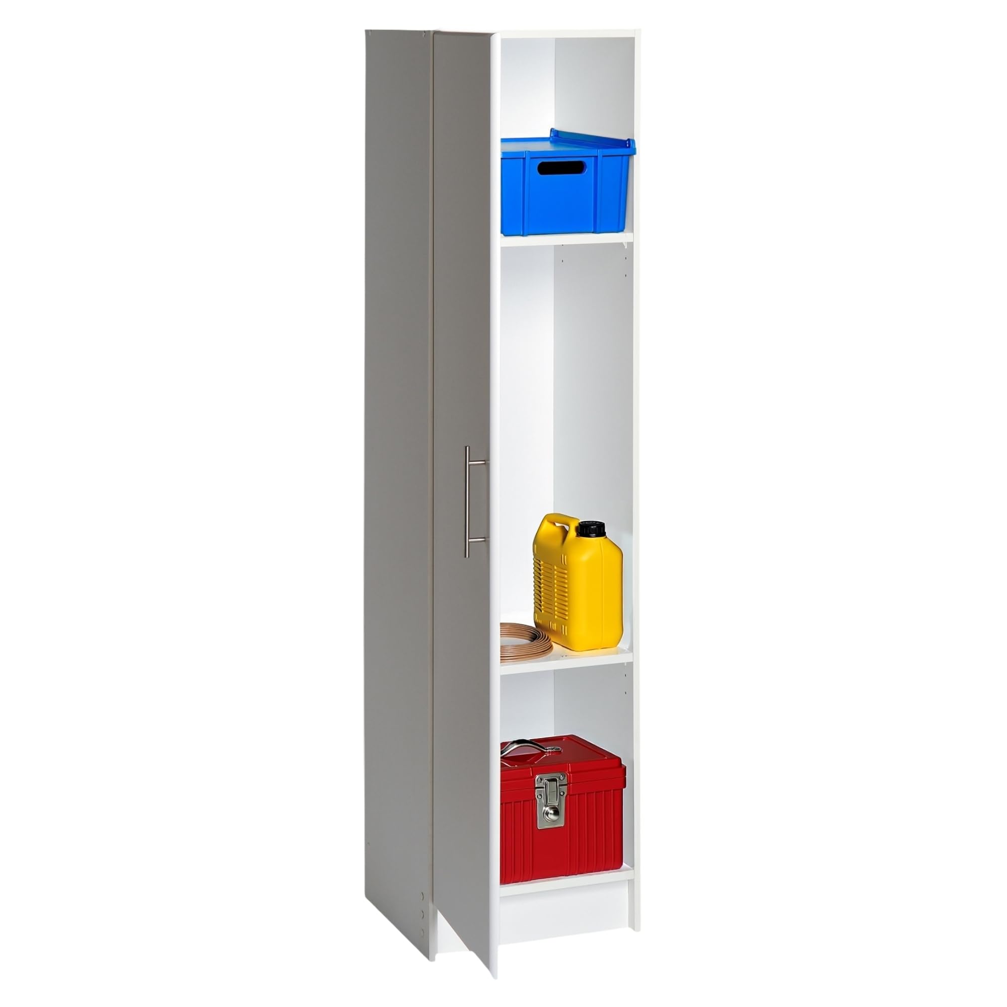 Prepac Elite 16" Narrow Cabinet in White