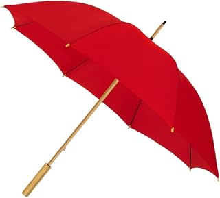 Impliva ECO by IMPLIVA, bambù, D. al vento, Ø102 cm, rosso, rosso, medio, rosso, moyen
