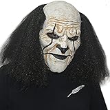 Tree Stump Halloween Mask for Men Cosplay Scary Clown Masks for Adults (Black)