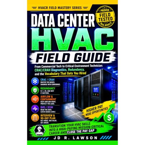 Data Center HVAC Field Guide Audiobook By JD R. Lawson cover art