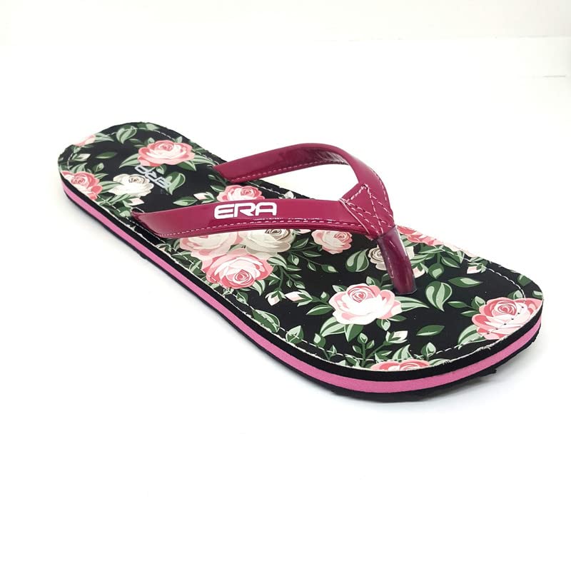 ERA Womens & Girls Casual Flip-Flop Slippers Comfortable Indoor and Outdoor Footwear in Pink Color - 06 (B0B8PF5VMX) Amazon Price History, Amazon Price Tracker