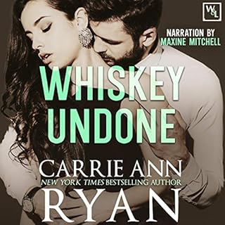Whiskey Undone Audiolibro Por Carrie Ann Ryan arte de portada