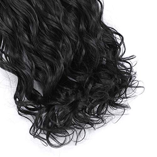 Image of Tressedup Hair Curly /Wavy Hair Extension Natural Black for girls and women beautiful looking