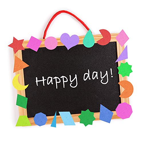 1035 Pcs 15 Colors 3 Sizes 22 Shape Bulk Foam Stickers Self-Adhesive Foam Geometry Shapes Stickers Assortment Craft Supplies for Kids Classroom Art Crafts Projects Collages Mosaics Math Activities - Image 8