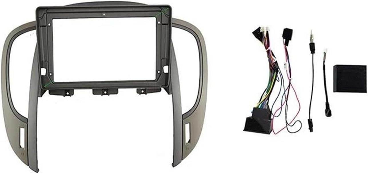 ラジオファシアフレーム カーラジオフェイシア アンドロイド MP5 ステレオプレーヤー 2DIN ヘッドユニットパネルフレーム ワイ