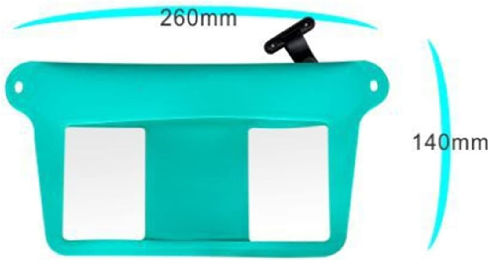 Wasserdichte Handytasche, schwimmende Doppelfenster, berührungsempfindliche Handyhülle, wasserdichte Handytasche mit verstellbarem Armband und Umhängeband für Strand, Schwimmen, Kajak und Wassersport