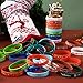 JOYIN 48 PCS Christmas Bracelets, Silicone Rubber Bracelet Wristbands for Kids Adults Stocking Stuffers Christmas Accessories Gift Party Supply Favor