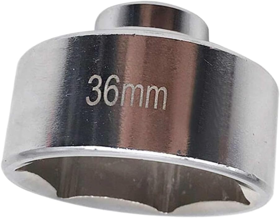36mm Remove Canister Housing Tool Compatible with Function Oil Filter Socket Oil Filter Wrench Tool for Low Profile