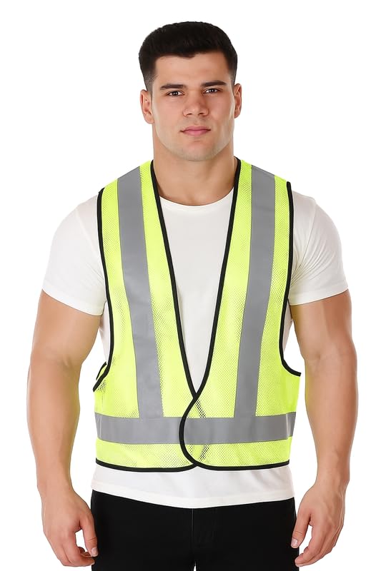 Raavi colors High Vis Safety Jacket – Road & Site Work-image-11