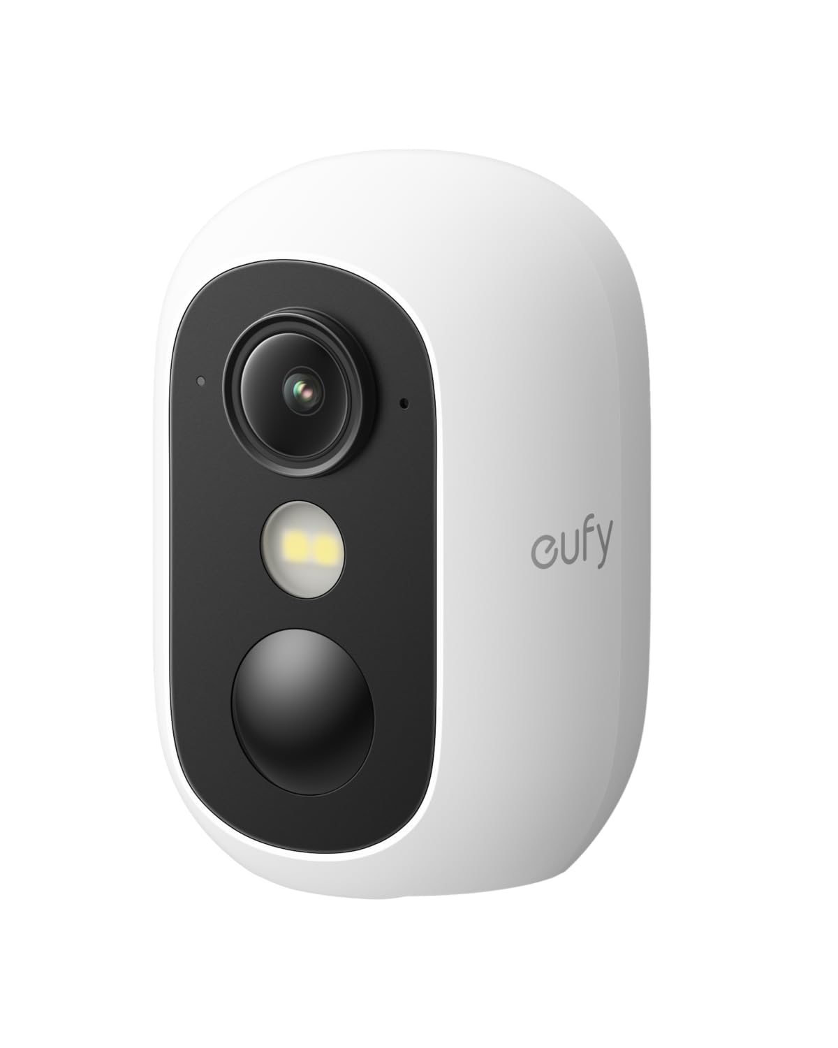 eufy eufyCam C35, Kabellose Überwachungskamera Außen & Innen, Magnetische Halterung, Farbnachtsicht, Lokaler Speicher, IP67 Wetterfest, Solarpanel-Kompatibel, Ohne ABO, Weiß