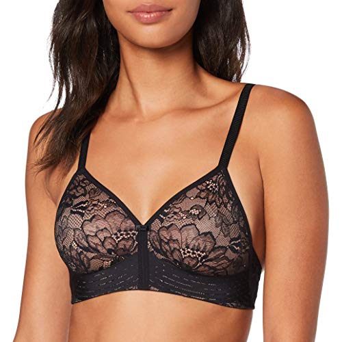 Image of Triumph Women's Amourette Charm N01 Wireless Bra, Black (Black 0004), 36B (Manufacturer Size: 80B)