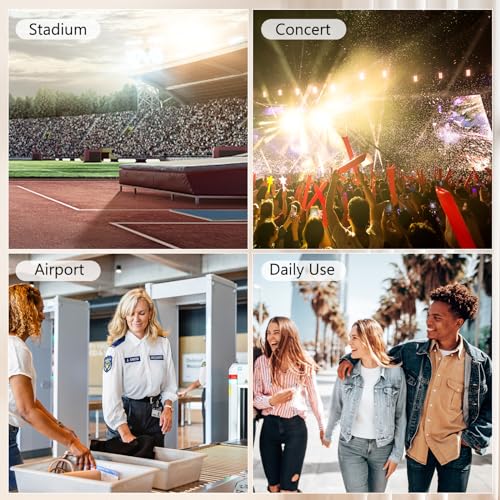 Image of Blvornl Clear Crossbody Bag with Adjustable Shoulder Strap, Stadium Approved PVC Purse Bag, Messenger Bag