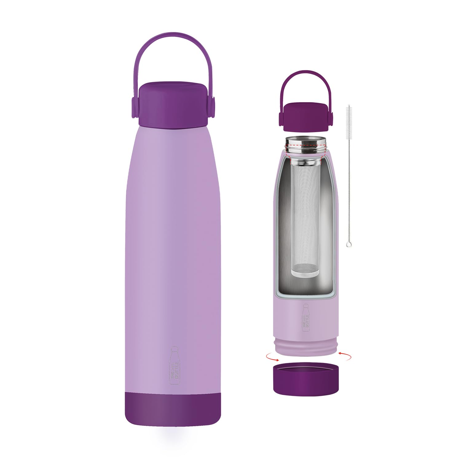 Isosteel VA-9568 Contenitore Termico Per Bottiglie – Acciaio Inox 18/8, Superficie Spazzolata Opaca