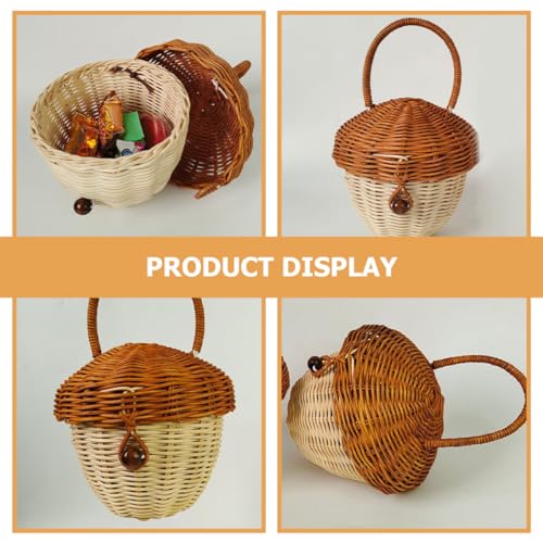 Panier en rotin tressé enfant idéal pour cadeau de naissance - 3