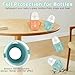 Silicone Sleeves for Pigeon Baby Bottles 5.4oz,Anti Breakage Glass Baby Bottle Holder with Handles 2 Pack