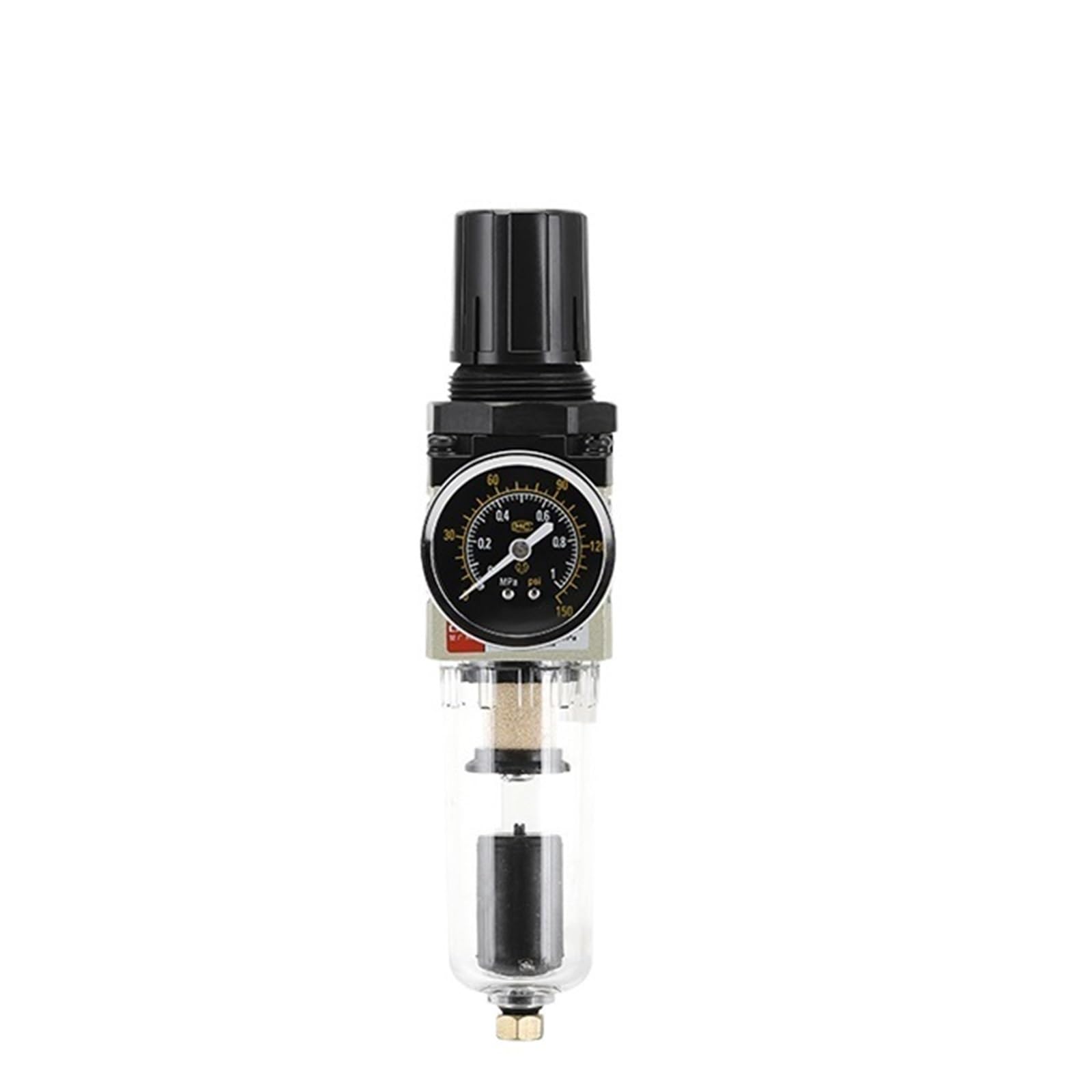 AYNRJKKX AW2000-02 1/4 Filter Only Air Pressure Regulator Trap Oil Water Separator Source Processor for Compressor(AW2000-02D)
