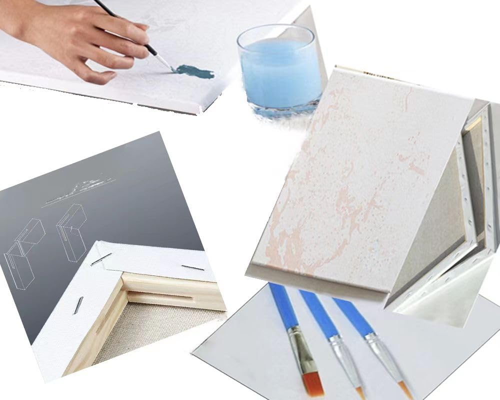 Paint by Numbers DIY Painting Kit with Brushes Pigment Arts Craft Canvas Oil Painting Artwork (Two Glasses of Red Wine-Frame)