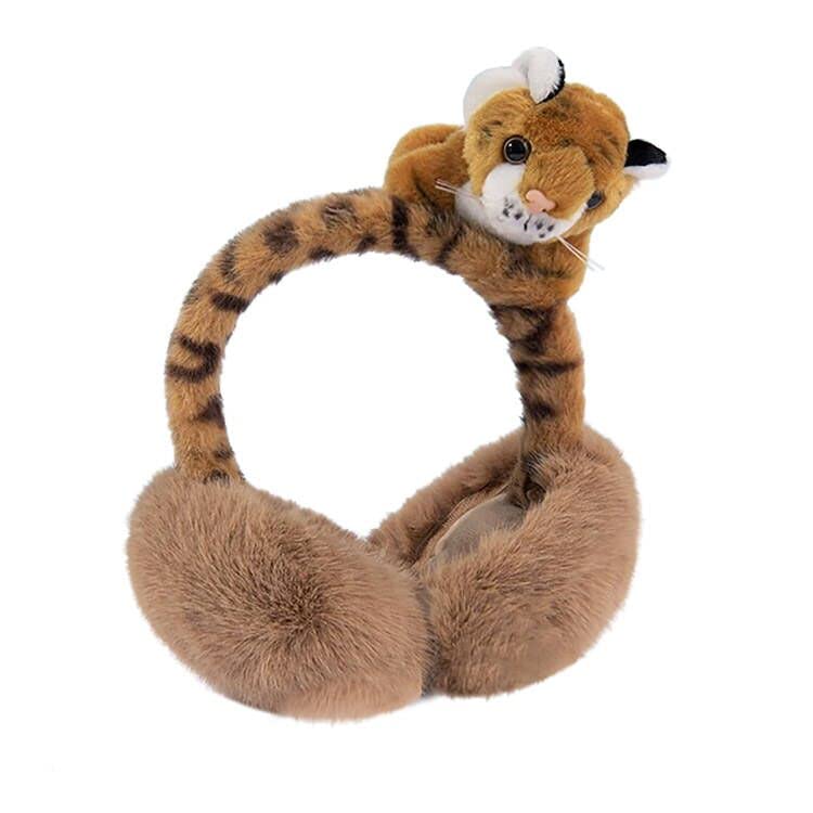 Cache-Oreilles Pliable D'Hiver Unicorn Mignon Pour Filles, Cache-Oreilles En Peluche Coloré Avec Oreilles De Chat Mignonnes