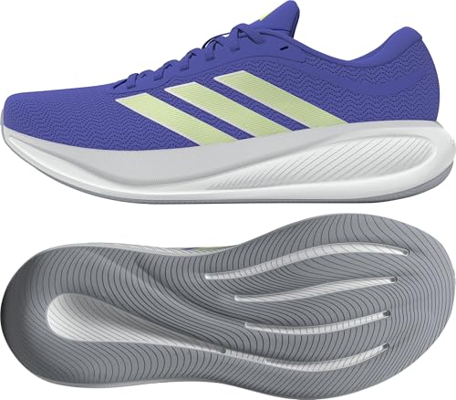 Adidas Unisex - Adulto Response Runner 2 Running Shoes, Cobalt Blue/Ftwr White/Lucid Lemon, 46 Eu - 9