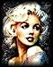 ZIWEIQI Marilyn Monroe Puzzle Adulte 1000 Pièces Puzzle Classique 3D Puzzle Bricolage Jouet en Bois Puzzles Cadeau Unique Art Mural Décor à La Maison-50cmx70cm