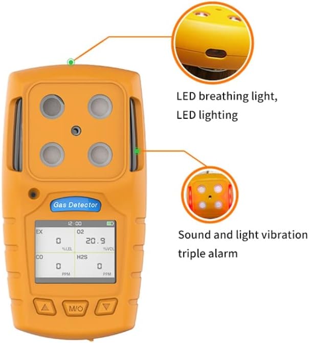 Multi Gas Detector CO2 Pm2.5 Flow WiFi 15000 Ppm CO2 Flowmeter Detector