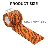 tao pipe 6 Rollen Haftbandage, 5 cm × 4,5 m, kohäsives Erste-Hilfe-Klebeband, zum Schutz von Fingern, Handgelenken, Knöcheln, für Kinder, Erwachsene, Hunde, Haustiere