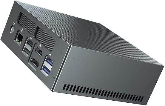 A1-3750H AMD Ryzen 7 3750H DDR4 8GB RAM + 1TB NVMe SSD Desktop Computer, HDMI/DP/USB-C 4K@60Hz Triple Screen Support, Best Mini Computer for Work & Light Gaming
