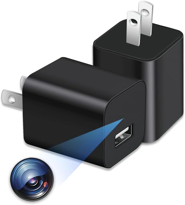 Cargador de cámara de 64 GB, cámara con detección de movimiento, sin necesidad de WiFi, HD 1080P, cámara Nanny Cam