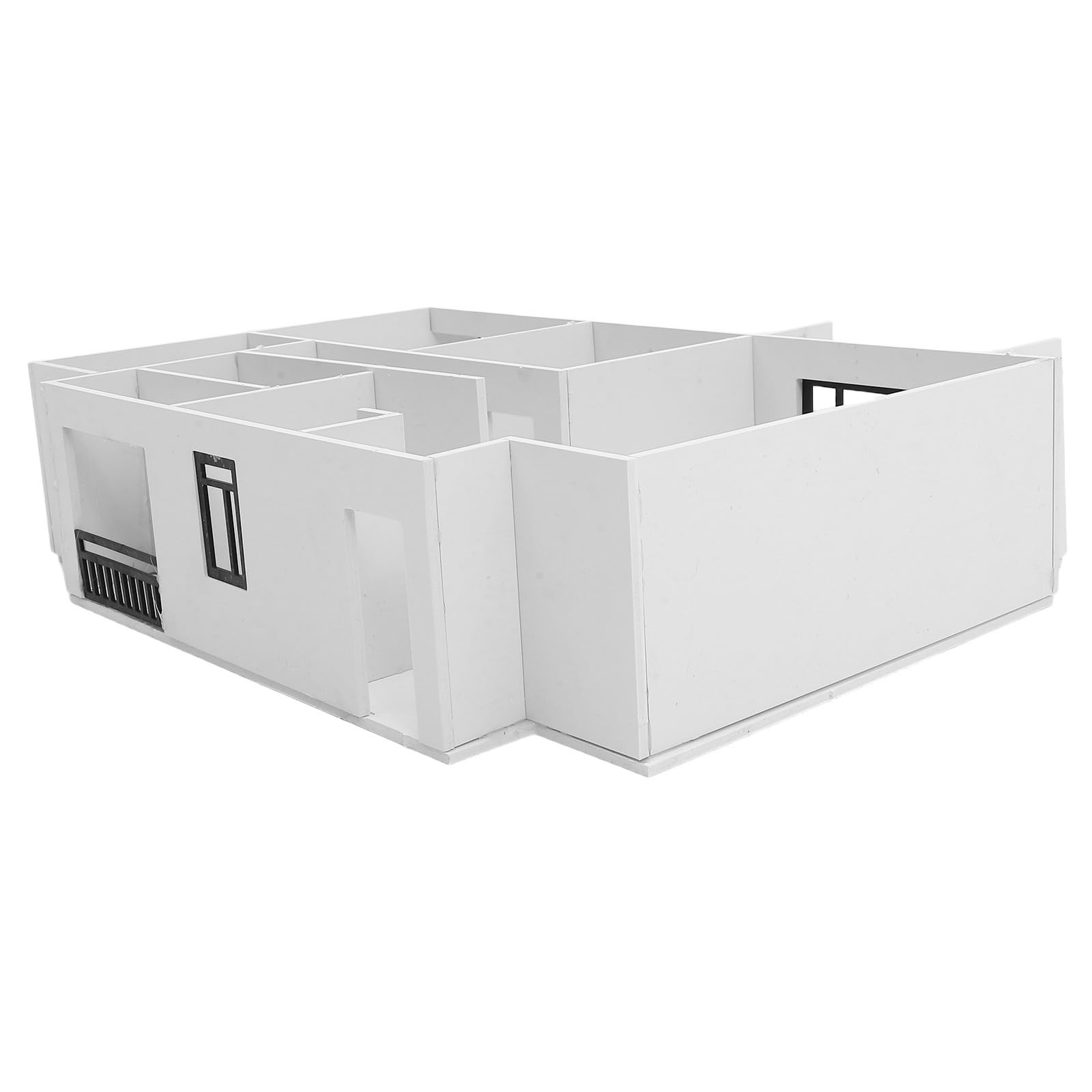 HORIALENCE 1 Satz Architekturmodell 1:25 Maßstab aus Pvc und Acryl für Präzise Raumplanung und Kreatives Modellbau Selbstgemacht Wohnungsgrundriss ohne Inneneinrichtung