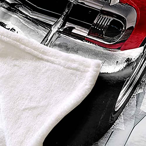 Couverture microfibre douce chaton 150x200cm plaid lit et jeté de canapé gris