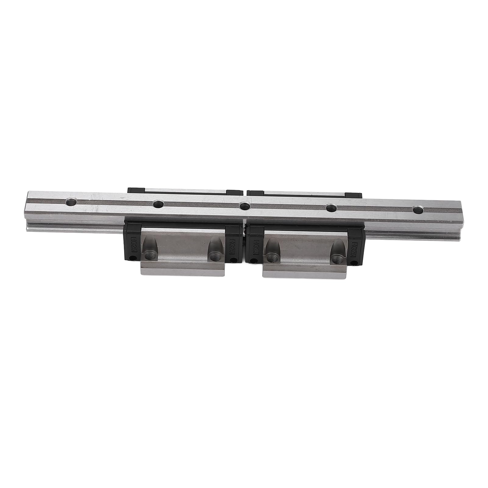 Omabeta Glissière de Rail Linéaire 300mm Curseur Lisse en Acier à