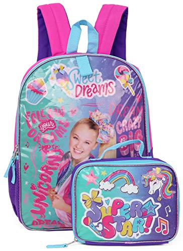 Nickelodeon Jojo Siwa Backpack Lunchbag Set (Super Star)