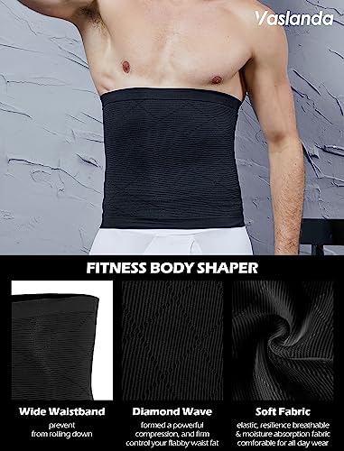 Men Firm Tummy Control Shapewear Compression Waist Cincher Slimming Body Shaper Belly Fat Girdle Stomach Band3
