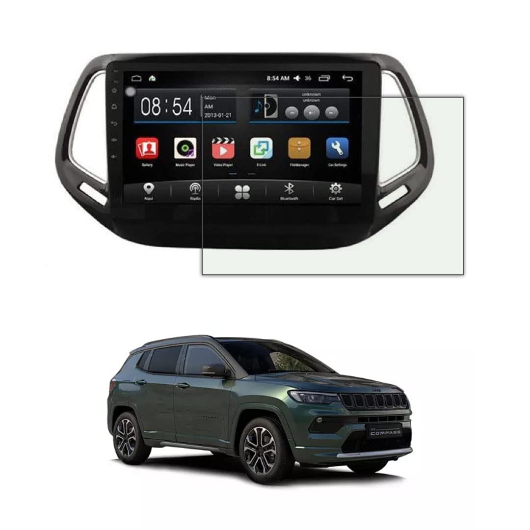 Scratchgard Jeep Compass Car infotainment System Touch Screen Car
