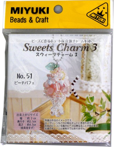 Kit bonbons MIYUKI pour personnaliser vos accessoires avec une touche Peach Parfait