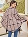 Moss Rose Women's Travel Gift Shawl Wrap Poncho Ruana Cape Open Front Cardigan for Spring Fall Winter Holiday